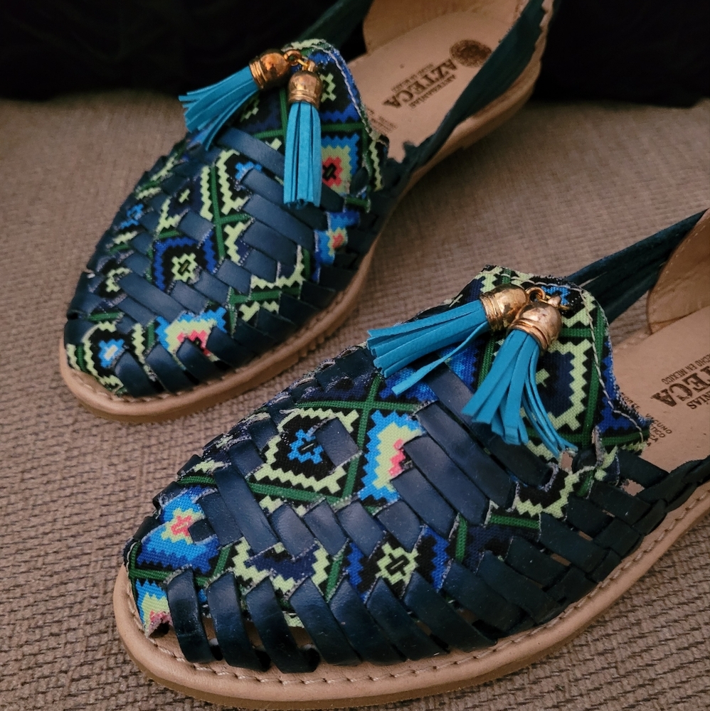 ARTESANIAS AZTECA MEXICAN HUARACHES